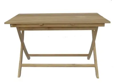 Artikelbild 2 des Artikels “Elsinor Teak Klapptisch 120×70 – großer Gartentisch klappbar “